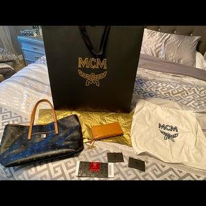 MCM Purse with matching wallet